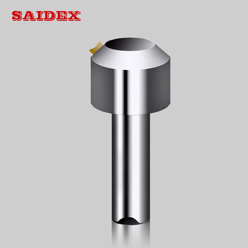 โรงงาน จําหน่าย คุณภาพสูง เครื่องตัดอะคริลิค เครื่องตัดอะคริลิคพิเศษ Cnc Single Crystal Diamond Chamfering Milling Tool สําหรับอะคริลิค / PS