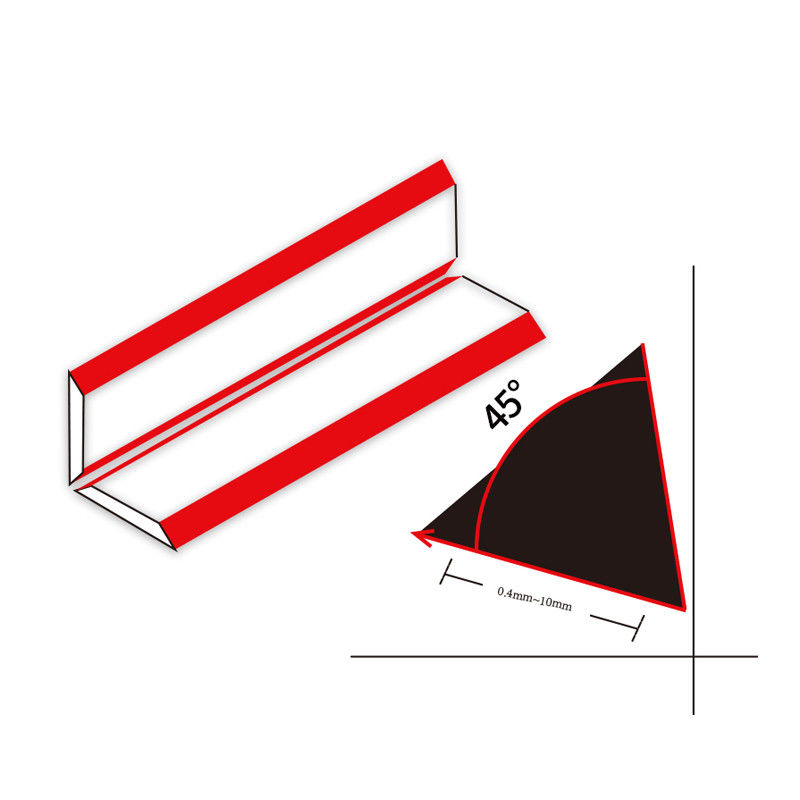 เครื่องเลืองแชมเฟอริ้ง มีด Carbide Toolin เครื่องเลืองอะคริลิค เครื่องตัดเพล็กซี่กล๊าส เครื่องตัด 45 องศา บอนด์ทริมเมอร์สําหรับอะคริลิค