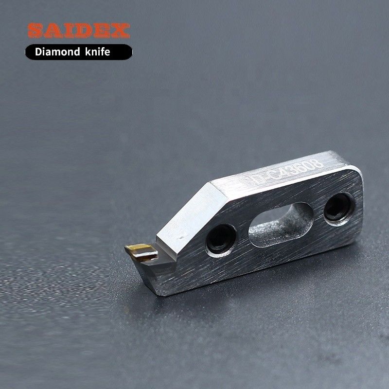 เครื่องตัดเพชร OEM ที่กำหนดเอง คริสตัลเดี่ยว Adamantite cutter มีดขัดเพชรสำหรับ PMMA ABS ขัดอะคริลิก