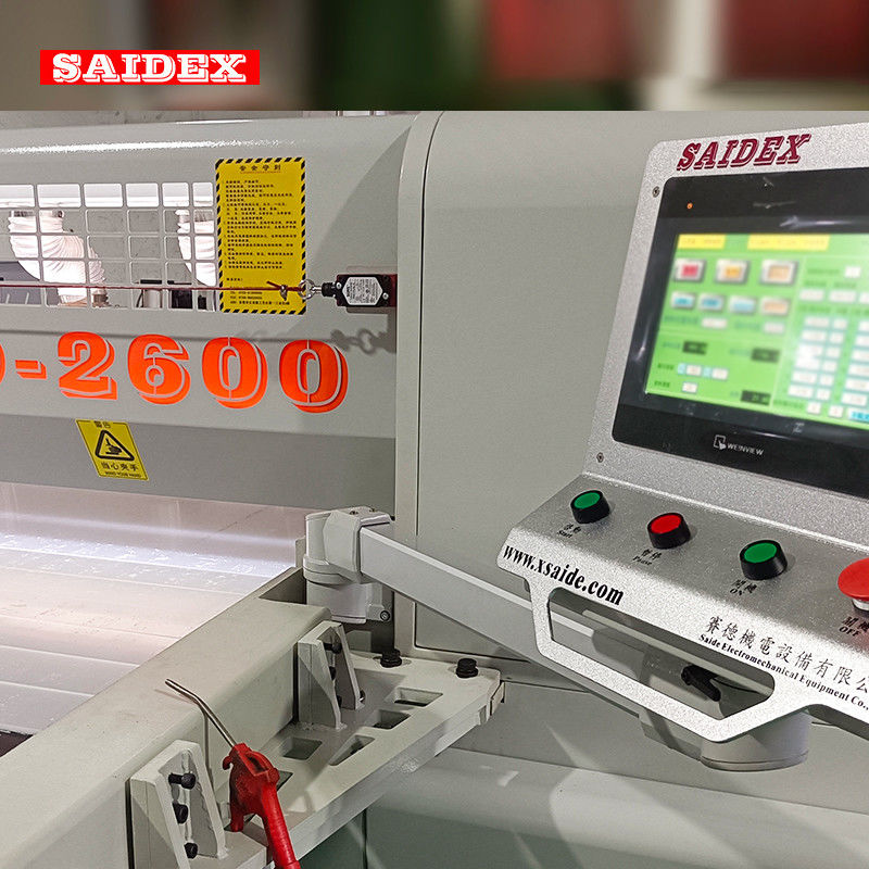 SAIDE เครื่องตัดอะคริลิกอัตโนมัติแม่นยําสูง มีความยาวตัด 2600 มม และพลังงาน 13KW