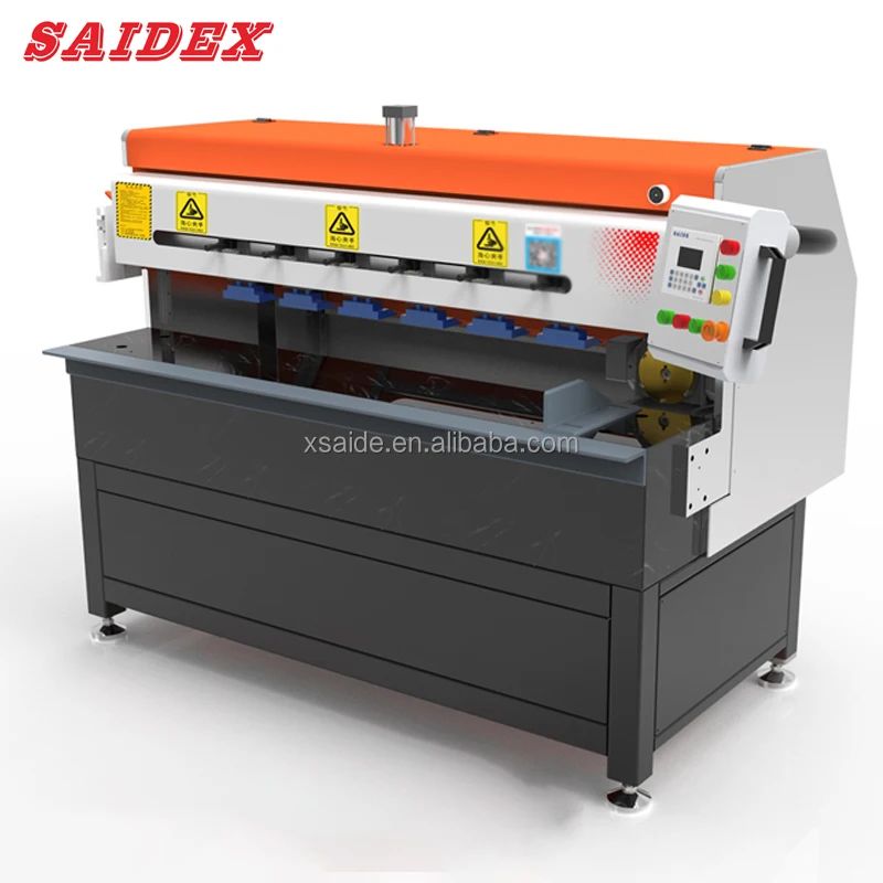 เครื่องเคลือบขอบอะคริลิก 1350 มิลลิเมตร 3kw เครื่องเคลือบพลาสติก PMMA/PS/PC