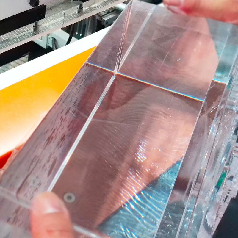 เครื่องเคลือบขอบอะคริลิก 1350 มิลลิเมตร 3kw เครื่องเคลือบพลาสติก PMMA/PS/PC