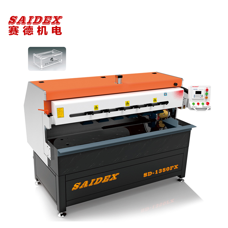 เครื่องขัดอะคริลิคความเร็วสูง SD-1350FX เครื่องขัดขอบเพชรแบบเซอร์โวไดรฟ์สำหรับแผ่นพลาสติก PMMA