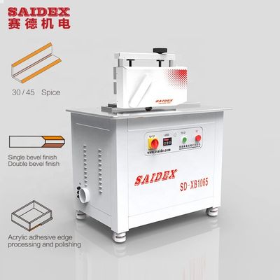 2022 เครื่องเคลือบอะคริลิค SD-XB1065 เครื่องเคลือบบีเวลความเร็วสูง เครื่องตัดขีดความละเอียด เครื่องเลื่อนขอบสําหรับพลาสติกอะคริลิค