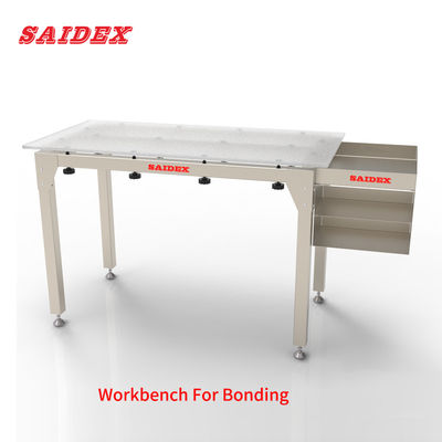 พื้นที่ทํางานพิเศษสําหรับการผูก Acrylic Workbench สําหรับการใช้กาว