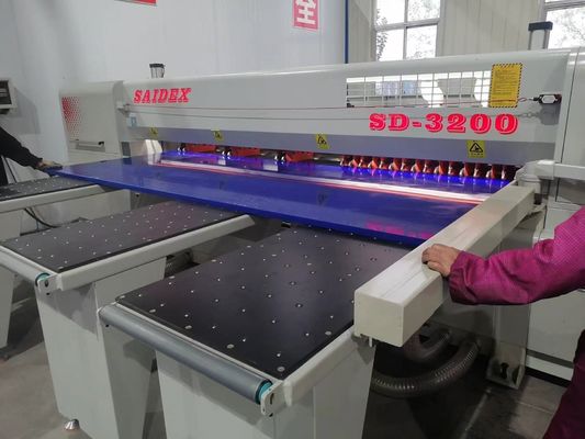 เครื่องตัดอะคริลิค เครื่องเจาะคอมพิวเตอร์ 6250x5735x1680mm 2.2KW ปรับปรุงล็อกกิก